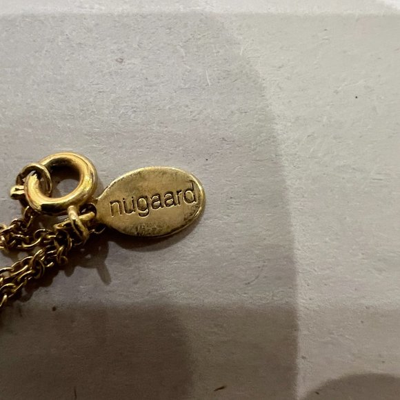 Nugaard Designs Gold wire wrapped necklace with stones - Picture 8 of 9